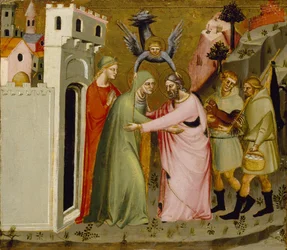 De Ontmoeting van Anna en Joachim bij de Gouden Poort